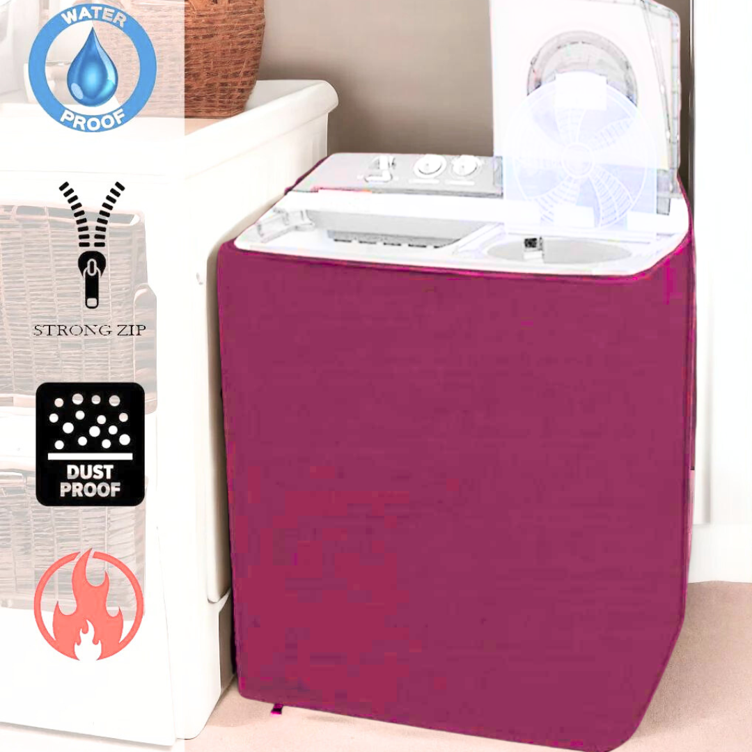 Waterproof Top Loaded Washing Machine Cover ( Parachute )