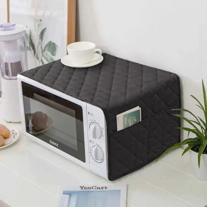 Quilted Cotton Microwave Oven Cover