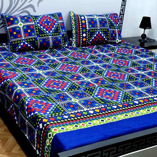 3D-Crystal Bed Sheets-B111