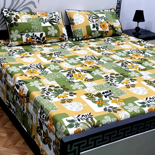3D-Crystal Bed Sheets-B166