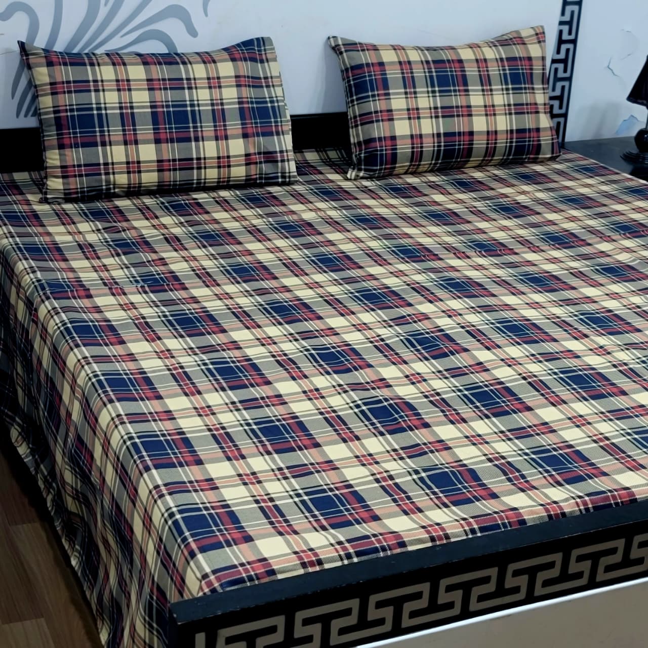 Export Quality Pure Cotton Bedsheets B119