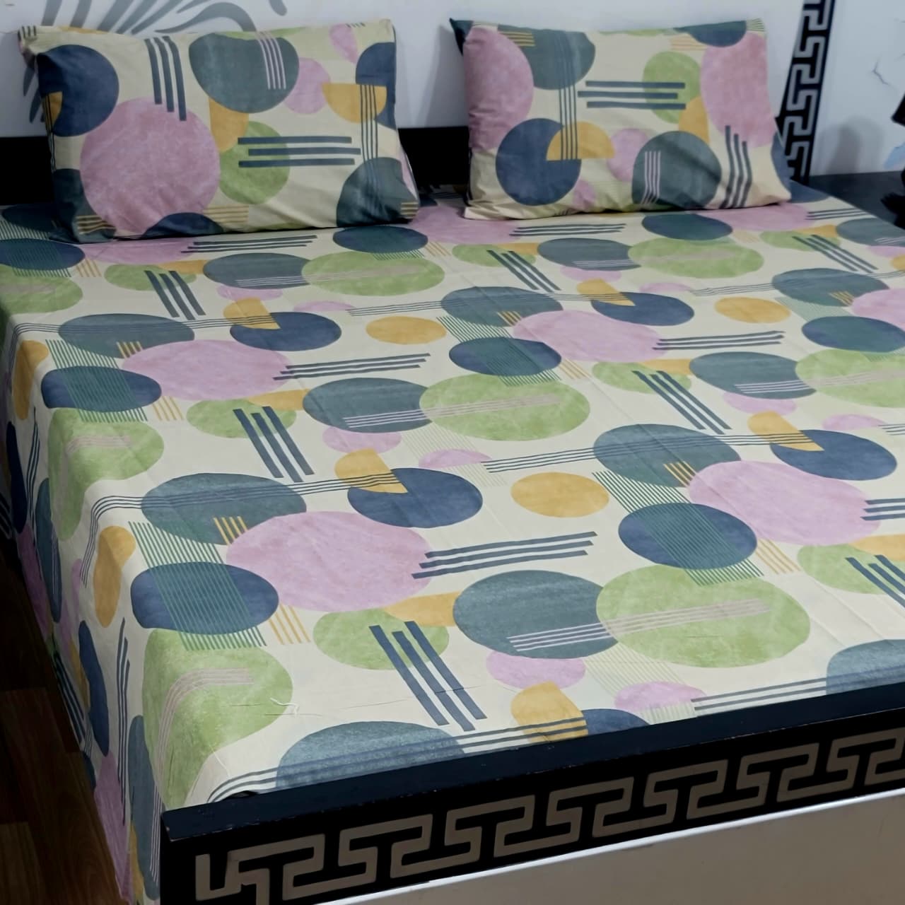 Export Quality Pure Cotton Bedsheets B135